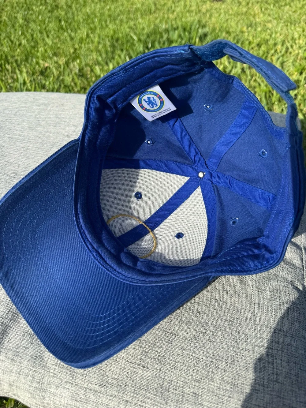 Chelsea Football Club Blue Baseball Cap